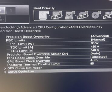 7700x pbo settings