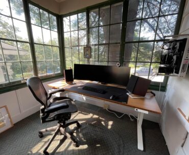 No RGB but new office is coming together