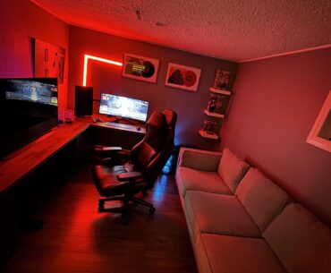 Here is my battle station