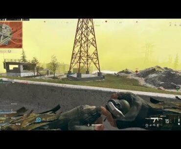 Ended the game with triple frag grenade kill