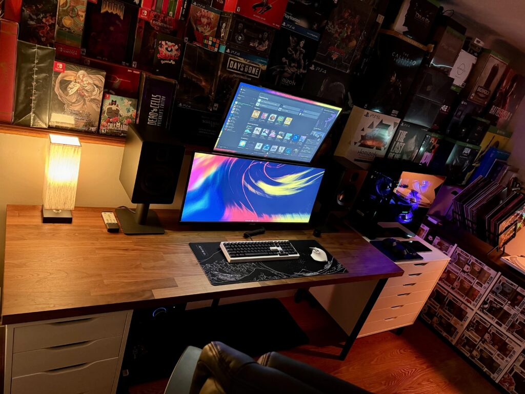 New PC Build requires a new setup overview :