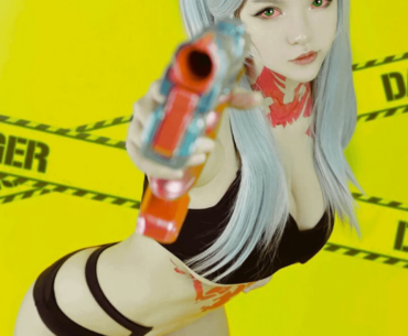 My Rebecca cosplay from Edgerunners (I don't have OF) XD