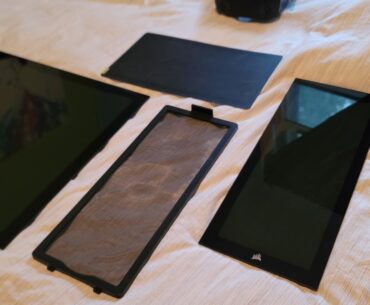 Just wanted to post a picture of my unshattered glass panels.