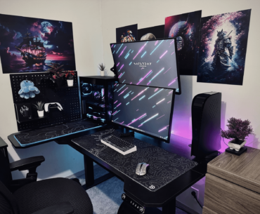 Sometimes you spend more time building your Battlestation than enjoying it