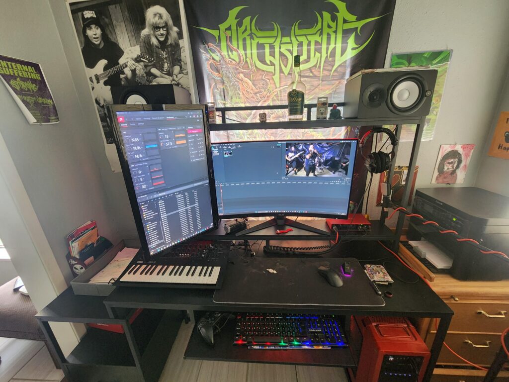 Recently got a new desk