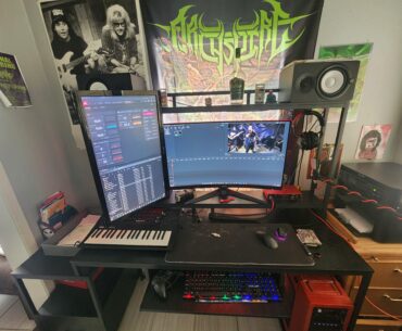 Recently got a new desk