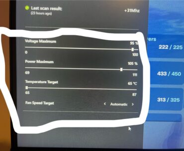 Max power usage
