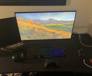 My new setup is finally done