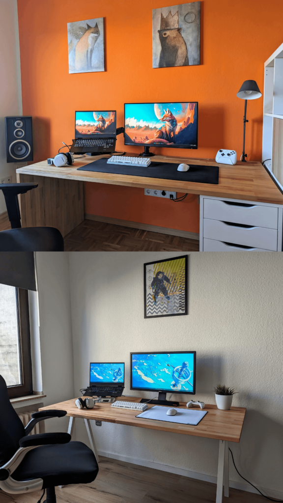 One Laptop - Two Battlestations