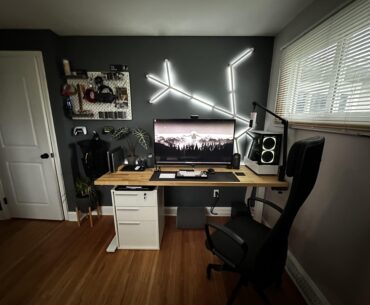 My work and play setup