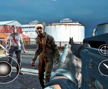 Zombie Survival Shooter Games - Shooting gunship infection fps - Android GamePlay