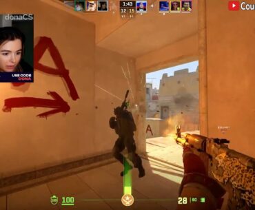 The Mirage Girl - Counter-Strike 2 Twitch Clips [385]