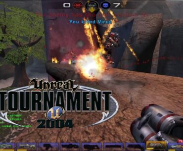 Unreal Tournament 2004! The Best FPS Game of All Time! Bombing Run Gameplay! Canyon and Colossus