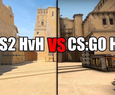 CS2 HvH vs CS:GO HvH