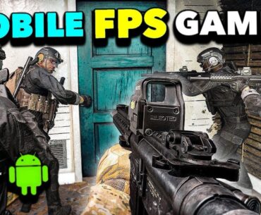 TOP 10 MOBILE FPS GAMES WORTH PLAYING IN 2024...