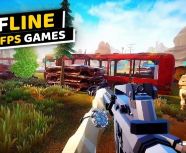 Top 15 Best OFFLINE FPS Games for Android & iOS 2024