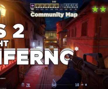 Counter strike 2 Night Inferno Gameplay