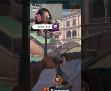 QUE JOGADA DIFERENCIADA! #streaming #twitch #streamertwitch #overwatch #fpsgames #overwatch2