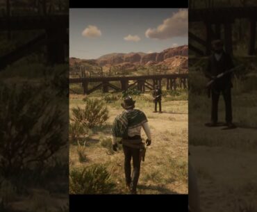 Always shoot their gun first  #rdr2 #gta #videogames #reddeadredemption2 #playstation #gaming #xbox