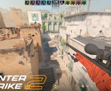 Counter Strike 2 Ranked Gameplay 4K (No Commentary)