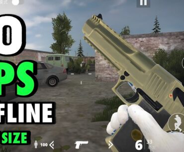 10 Best Offline FPS Games Low Size For Android 2024 PART 5