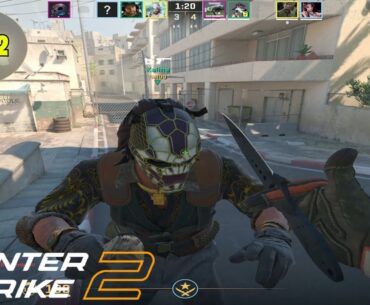 Counter Strike 2 Ranked Gameplay 4K (No Commentary)