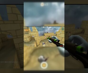 Insane Trickshot | Shell Shockers #fps #games #shellshock #gaming #shellshockers #trickshots #roblox