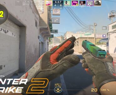 Counter Strike 2 Ranked Gameplay 4K (No Commentary)