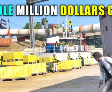 GTA 5 : FRANKLIN STOLE MICHAEL'S  MILLION DOLLARS GOLD || BB GAMING