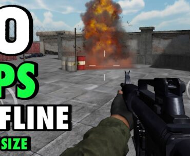 10 Best Offline FPS Games Low Size For Android 2024 PART 6