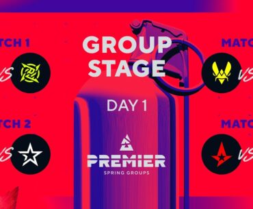 BLAST Premier Spring Groups 2024, Day 1: G2 vs NIP, NAVI vs Col, Vitality vs OG, Astralis vs Falcons