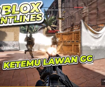 Meet GG Opponents in the Latest Roblox FRONTLINES FPS Game! (No Commentary)