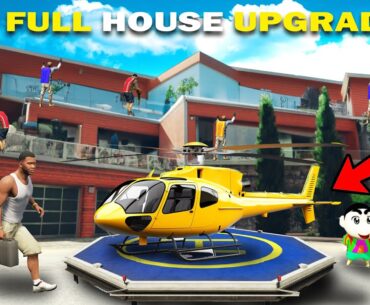 GTA 5 : Franklin Shinchan & Pinchan Full Ultimate Premium Luxury House Upgrade GTA 5 !