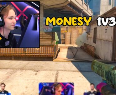 M0NESY Astonishing 1v3 DEAGLE Clutch! SPINX Ace! COUNTER-STRIKE 2 CSGO Twitch Clips