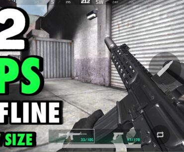 12 Best Offline FPS Games Low Size For Android 2024 PART 7
