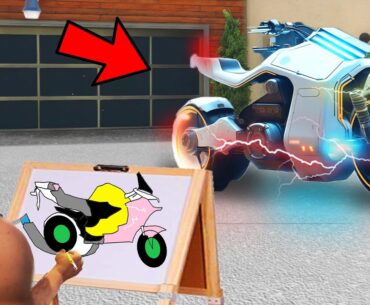 Franklin Find The Most Powerful & Fastest God Bike Ever Using Magical Painting In Gta V