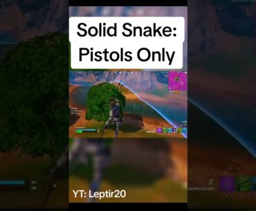 #fortnite #solidsnake #metalgearsolid #pistols #fps #shooter #games