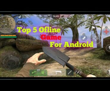 Top 5 OFFline FPS Games for Android & iOS (High Graphics) 2024 #games