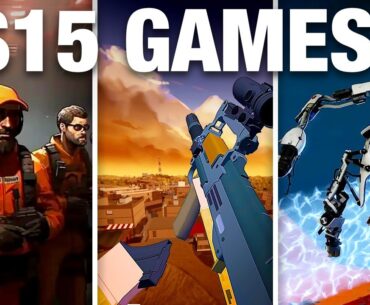 The BEST Games for $15 or LESS