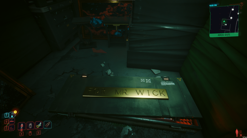 Awesome little Easter Egg - Johnny even pops up and says "Oh F***"