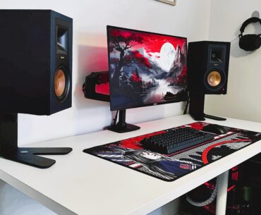 Red themed my setup!