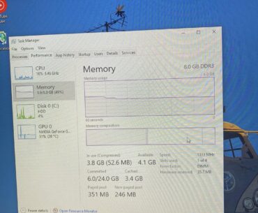 Computer says I only have 8GB of ram when I have 16GB in the PC