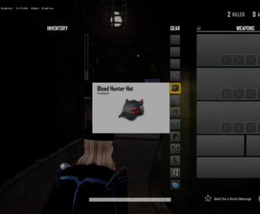 This hat appeared on me after I was recalled...