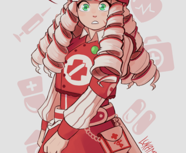 Juggernog designed as a character (art by me)