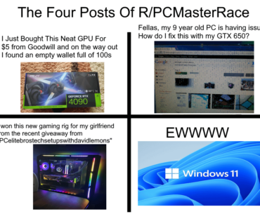 PCMasterrace in a nutshell