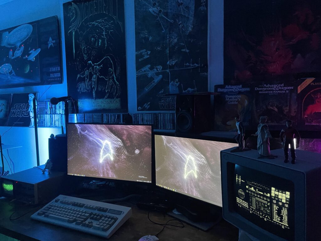 my 80s inspired setup !