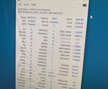 Is it posible to stabilize ddr5 8000 Or am I just wasting my time?