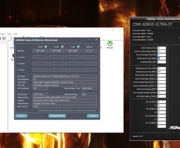 Why is my Aida latency so high?
