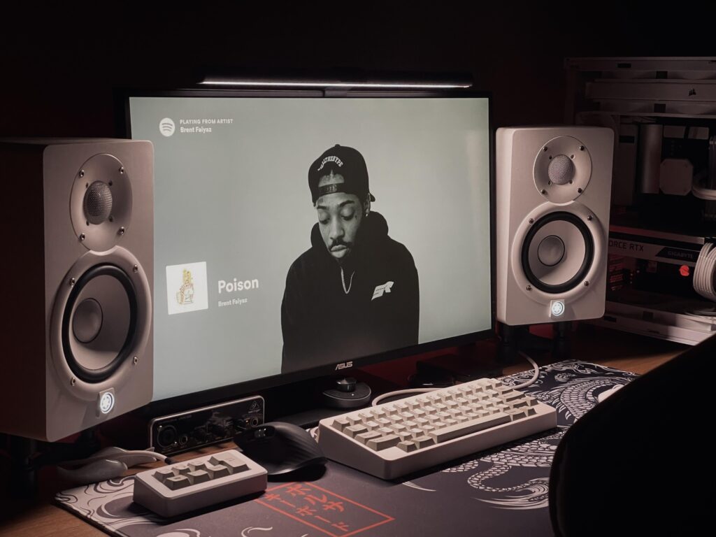 clean studio vibes