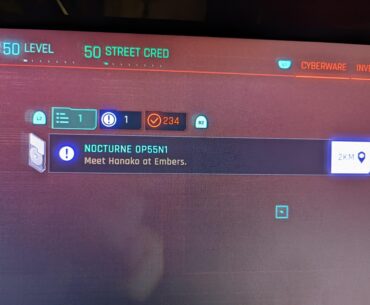 Point of no return right? All sides gigs and jobs done. All NCPDs finished. No more missions on journal. Have I finished everything? This is my first playthrough